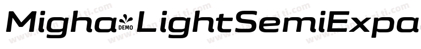 Migha-LightSemiExpa字体转换