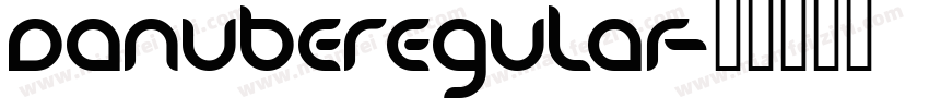 DanubeRegular字体转换