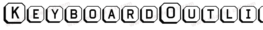 KeyboardOutline字体转换
