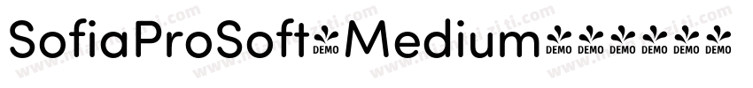 SofiaProSoft-Medium字体转换