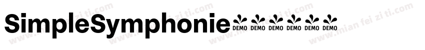 SimpleSymphonie字体转换