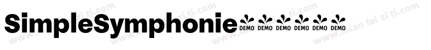 SimpleSymphonie字体转换