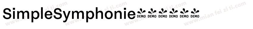 SimpleSymphonie字体转换