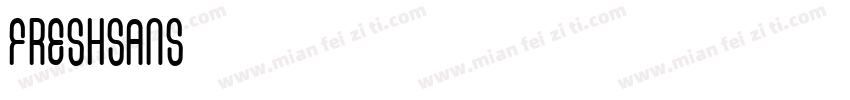 FreshSans字体转换