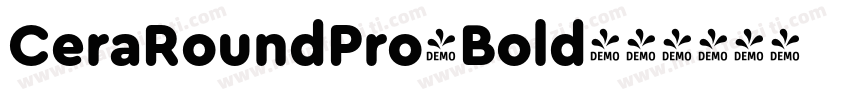 CeraRoundPro-Bold字体转换