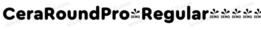CeraRoundPro-Regular字体转换