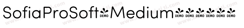 SofiaProSoft-Medium字体转换