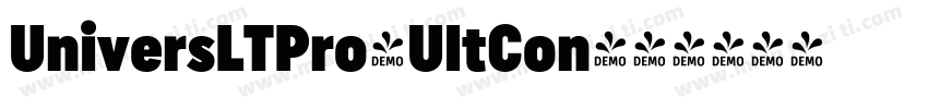 UniversLTPro-UltCon字体转换