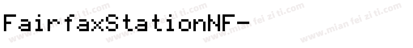 FairfaxStationNF字体转换