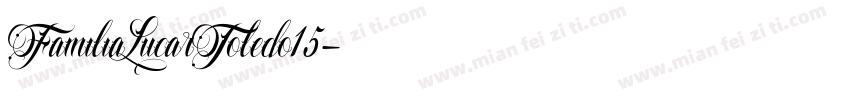 FamiliaLucarToledo15字体转换