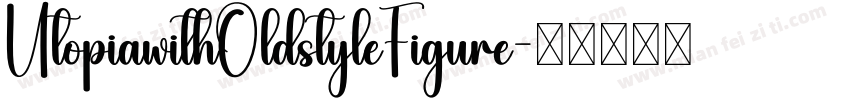UtopiawithOldstyleFigure字体转换