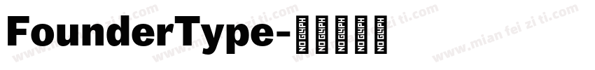 FounderType字体转换