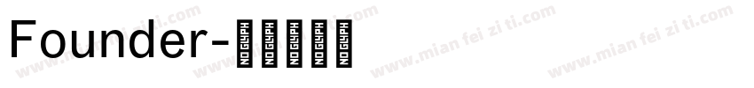 Founder字体转换