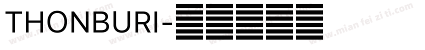 THONBURI字体转换
