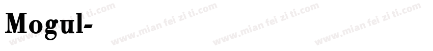 Mogul字体转换
