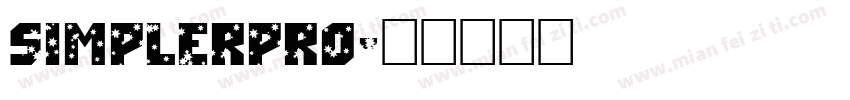 SimplerPro字体转换