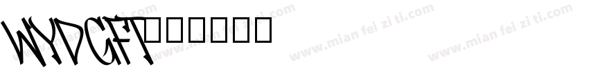 WYDGFT字体转换