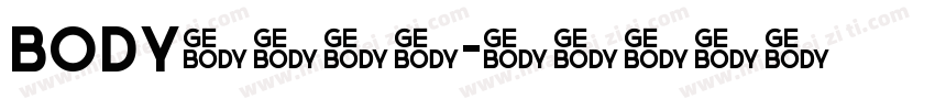 body设置字体字体转换
