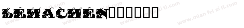LEHACHEN字体转换