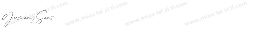 GermanySans字体转换