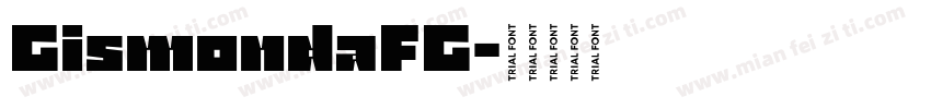 GismondaFG字体转换