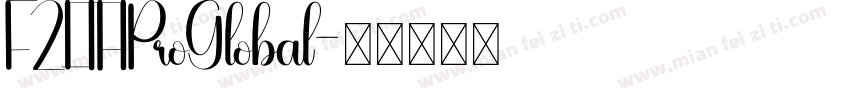 FZLTHProGlobal字体转换