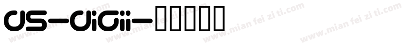 DS-DIGII字体转换