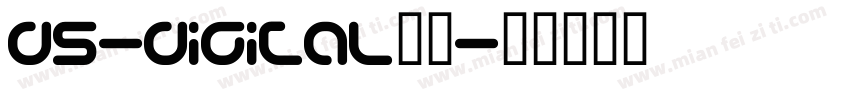 DS-Digital字体字体转换