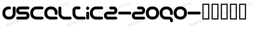 DsCeltic2-2Oqo字体转换
