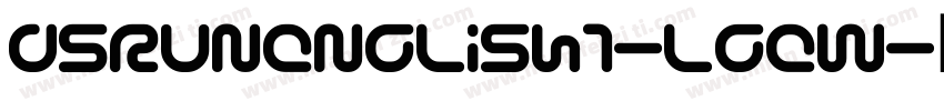 DsRunenglish1-lgew字体转换