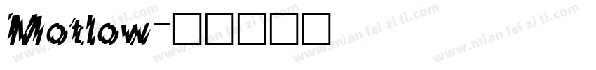 Motlow字体转换