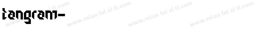 Tangram字体转换
