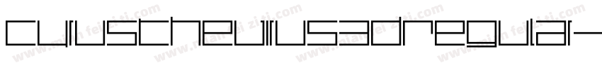 CyrusTheVirus3DRegular-E35l字体转换