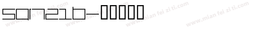 Sqr721b字体转换