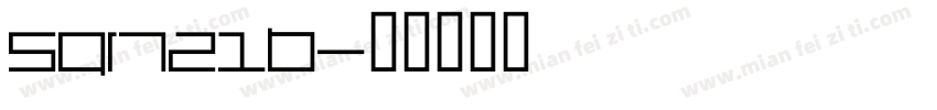 Sqr721b字体转换