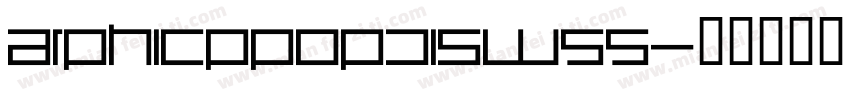ArphicPPOPJISW55字体转换