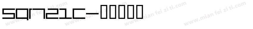 Sqr721c字体转换