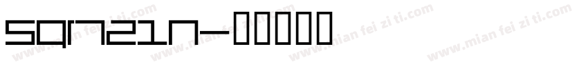 Sqr721n字体转换