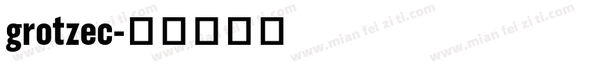 grotzec字体转换