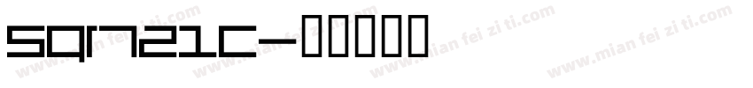 Sqr721c字体转换
