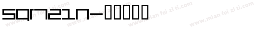 Sqr721n字体转换