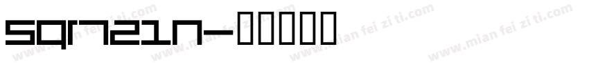 Sqr721n字体转换