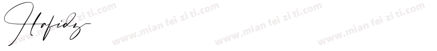 Hafidz字体转换