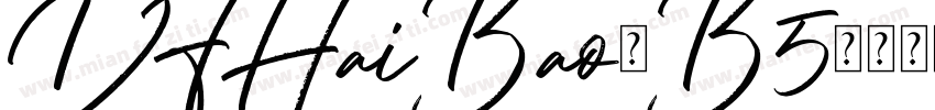 DFHaiBao-B5字体转换