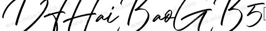 DFHaiBaoGB5字体转换