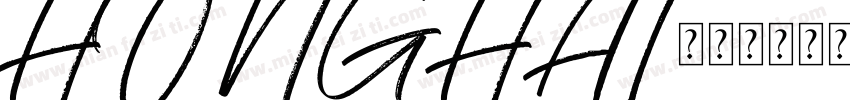 HONGHAI字体转换