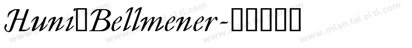 Huni_Bellmener字体转换
