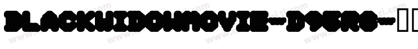 BlackWidowMovie-d95Rg字体转换