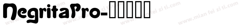 NegritaPro字体转换