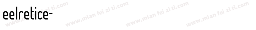 eelretice字体转换
